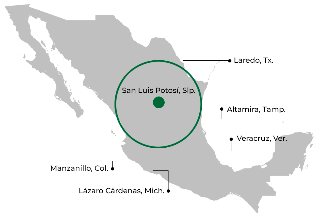 Mapa Conectividad Ferroviaria